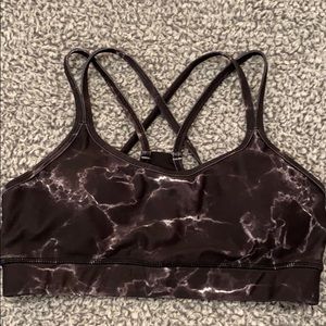Buffbunny “Jade Mesh bra” in marble black